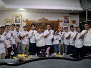 Wakil Walikota Dan Kadispora Kota Metro Audiensi Bersama Tim Softball Kota Metro