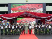 Panglima Kodam II/Sriwijaya Beri Penghargaan Kepada Anggota Kodim 0411/KM