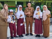 SD N 6 Metro Barat Beri Ucapan Selamat Kepada Siswanya Yang Berprestasi