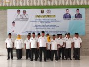 Wali Kota Metro Hadiri Acara Pelantikan DPD Dan DPC LPM Kota Metro