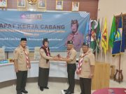Sekda Kota Metro Hadiri Acara Rakercab Pramuka Kota Metro