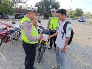 Tertibkan Pelajar Membawa Motor, Satlantas Polres Tulang Bawang Barat Gelar Penertiban di Jalan Raya