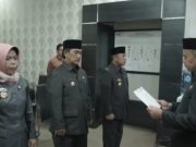 Sekda Kota Metro Lantik Tiga Pejabat Eselon II Dilingkungan Pemkot Metro