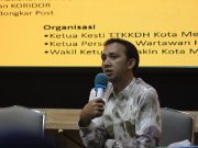 PWI Bedah Teori Jurnalistik dan Media Massa di IAIN Metro