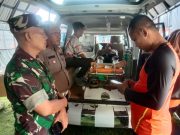 Tim Gabungan TNI – Polri Pesibar Dan Basarnas Evakuasi Korban Tenggelam