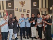 GMBI Distrik Kota Metro Bersama Owner Media Cyberkatulistiwa.com Silahturahmi Ke Lapas IIA Kota Metro