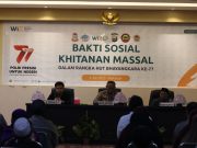 HUT Bhayangkara ke-77, Densus 88 Mabes Polri Bekerjasama Dengan Polrestabes Makassar dan Wahdah Islamiyah Gelar Bakti Sosial Khitanan Massal