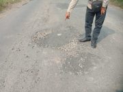 Warga Metro Utara Keluhkan Perbaikan Jalan (Tambal Sulam) WR Supratman