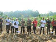 Polri Lestarikan Negeri Penghijauan Sejak Dini, Polres Tubaba Tanam Ribuan Pohon