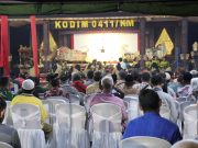 Puncak HUT TNI ke-78 , Kodim 0411/KM Gelar wayangan kulit