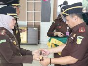 Nurvita Kusumawardani, S.H Resmi menggantikan Virginia Hariztavianne sebagai Kejari Metro