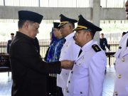 Pj. Bupati Lantik dan Ambil Sumpah Jabatan Segenap Pejabat Aparatur Pemkab Tubaba
