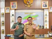 Wali Kota Metro Sambut Kunjungan Dandim 0411/KM