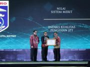 Pemkot Metro Raih Penghargaan KAGN Tahun 2023