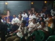 Relawan Dan TPC Ganjar Mahfud Kota Metro Gelar Nobar Bareng