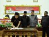 M Firsada Hadiri Rapat Paripurna DPRD Pembicaraan Tingkat II atas 7 Raperda