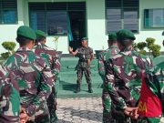 H-1 Pemilu 2024, Koramil Jajaran Kodim 0411/KM Cek Kesiapan Personel Pengamanan