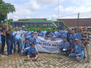 Ketua PWI Pimpin Keberangkatan Kontingen Metro ke HPN