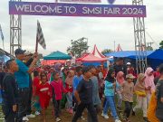 Ketua SMSI Kota Metro Bersama Camat Metro Selatan Lepas 2500 Peserta Acara Jalan Sehat