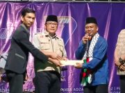 Wali Kota Metro Hadiri Kegiatan Konser Amal SMSI Untuk Palestina