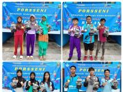 Info Terkini Perolehan Mendali Sementara Di PORSENI Kota Metro, Senin 29 April 2024