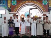 Sekda Tubaba Bagikan Hewan Qurban, Keliling Sambangi Kepala Tiyuh