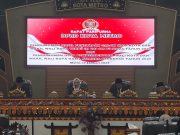 DPRD Kota Metro Gelar Paripurna Penetapan Bambang- Rafieq Sebagai Wali Kota-Wakil Walkot Terpilih