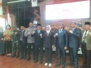 Wakil Wali Kota Metro Hadiri Penetapan Bambang- Rafieq Sebagai Wali Kota-Wakil Walkot Terpilih