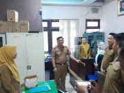 Hari Pertama Kerja, Wakil Walikota Rafieq Cek Kinerja Pegawai Setda Metro