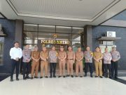 Walikota Dan Wakil Walikota Metro Kunjungi Mapolres Kota Metro