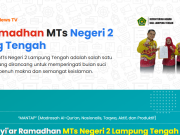 MTs Negeri 2 Lampung Tengah Luncurkan Program Syi’ar Ramadhan Berbasis Website
