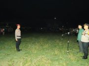 Bupati Tubaba Pimpin Langsung Apel Pengamanan Malam Takbir