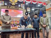 DPRD Kota Metro Gelar Rapat Paripurna Tentang Pengambilan Keputusan Bersama RPJMD Kota Metro Tahun 2025 – 2029