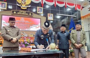 DPRD Kota Metro Gelar Rapat Paripurna Tentang Pengambilan Keputusan Bersama RPJMD Kota Metro Tahun 2025 – 2029