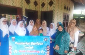 IKWI Metro Berikan Bantuan Pada 10 Anak Stunting di Kecamatan Metro Pusat