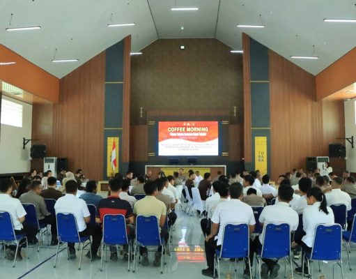 Pererat Sinergi Penegakan Hukum, Kapolres dan Kajari Tubaba Gelar Coffee Morning Bahas Penerapan KUHP dan KUHP Baru
