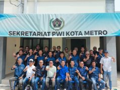 Sambangi PWI Metro, PWI Lampung Tekankan Peningkatan Kompetensi Wartawan