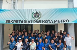 Sambangi PWI Metro, PWI Lampung Tekankan Peningkatan Kompetensi Wartawan