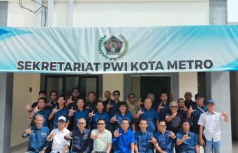 Sambangi PWI Metro, PWI Lampung Tekankan Peningkatan Kompetensi Wartawan