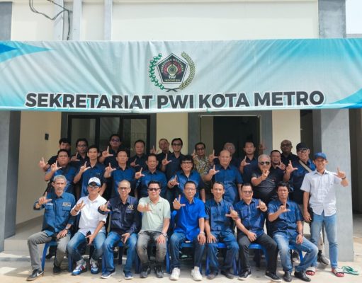 Sambangi PWI Metro, PWI Lampung Tekankan Peningkatan Kompetensi Wartawan