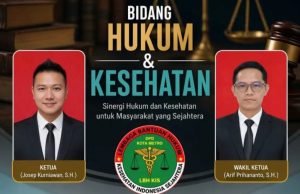 Kota Metro Hadirkan LBH KIS Lindungi Hak – Hak hukum Masyarakat di Sektor Kesehatan