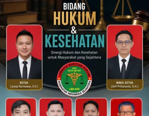Kota Metro Hadirkan LBH KIS Lindungi Hak – Hak hukum Masyarakat di Sektor Kesehatan