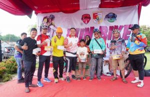 Fun Bike HUT Tubaba Ke-17, Wabup Nadirsyah Ajak Perkuat Kebersamaan