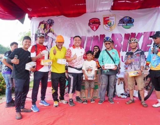 Fun Bike HUT Tubaba Ke-17, Wabup Nadirsyah Ajak Perkuat Kebersamaan