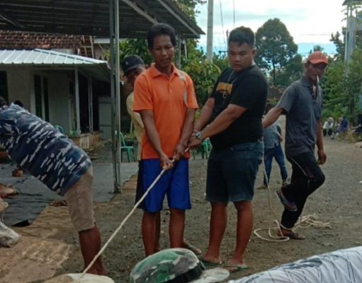 PT Sarana Global Quarry Berkurban Bersama Jamaah Masjid Miftahul Huda, Pererat Silaturahmi dengan Masyarakat Banjar Agung