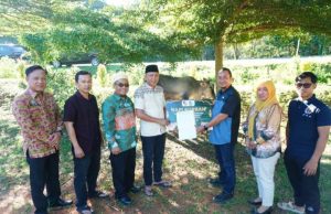 Insan Pers Terima Dua Ekor Sapi Qurban dari Pemkab Tubaba