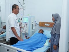 Bupati Tubaba Tinjau Pelayanan Hemodialisis di RSUD