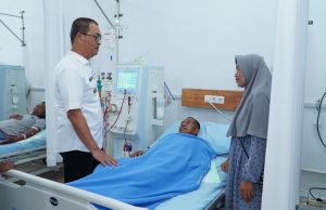 Bupati Tubaba Tinjau Pelayanan Hemodialisis di RSUD