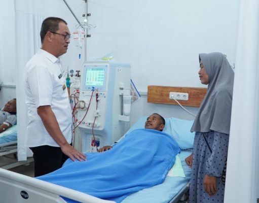 Bupati Tubaba Tinjau Pelayanan Hemodialisis di RSUD