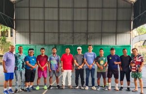 Ketua PWI Lampung Optimis Dapatkan Mendali Emas Di Cabor Tenis Lapangan